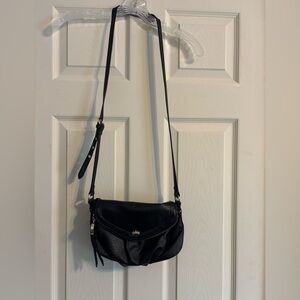 Vintage Black Y2K Juicy Couture Traveler Flap Crossbody Bag 🖤💖